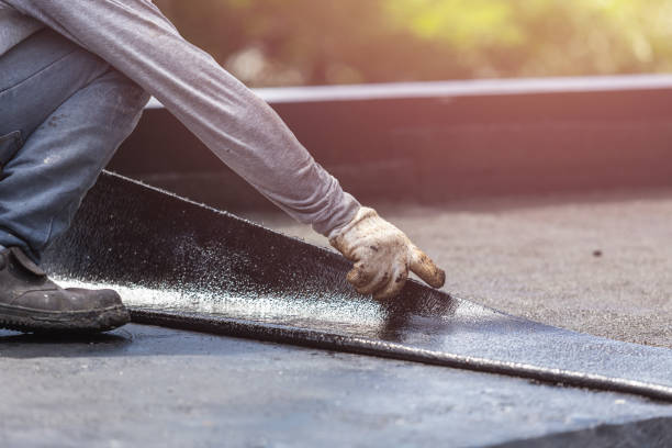 Professional Waterproofing technician working in Hopewell, VA